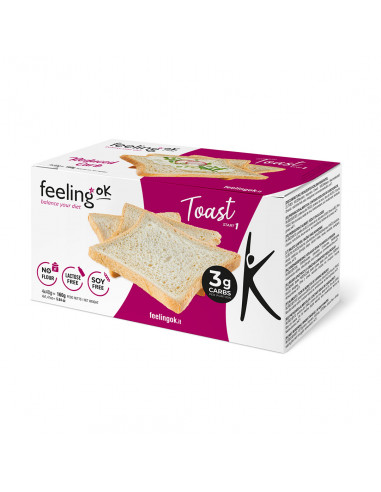 Feeling OK  - Toast Neutro 160 g...