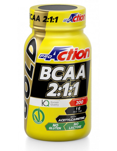 ProAction - GOLD BCAA 2:1:1  200 cpr