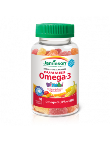 Jamieson - Omega 3 Gummies  60 caramelle