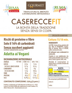 RI.MA - Caserecce fit 250 g 2